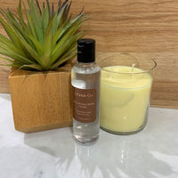 Balancing Skin Toner with plant and candle